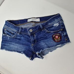 Abercrombie and Fitch Low Rise Jean Shorts sz. 27